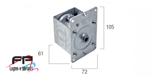 Meccanismo arganello 50 kg